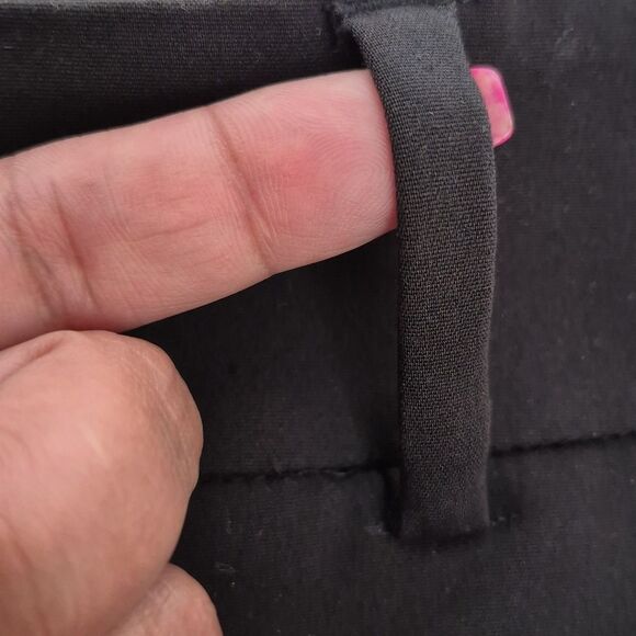 Women's Black Signature Fit Dress Pants - Picture 7 of 16